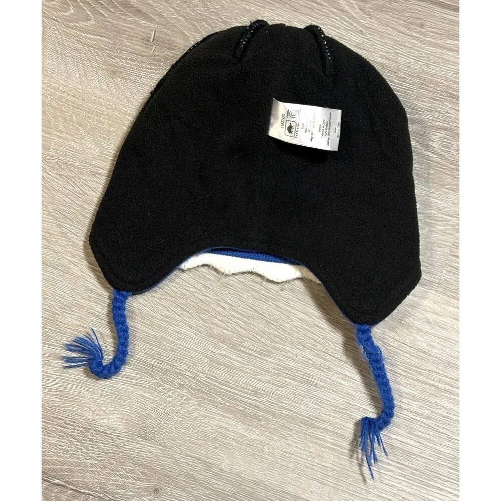 Turtle Fur Kids Blue Chomp Chomp Dinosaur Beanie Toddler‎ (1-3) Hat Knit